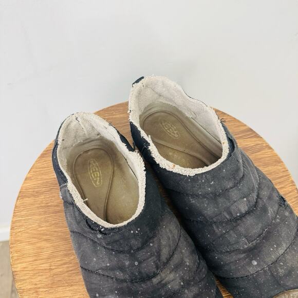 Keen Howser II Black Fur Lined Textile Slipper Women’s Size 7.5 - Picture 8 of 11